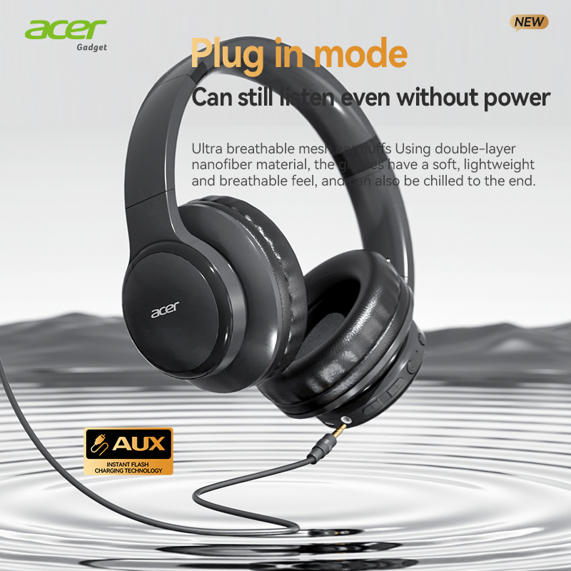 Fone de ouvido Bluetooth sem f - Anc Wireless Over Ear Headphones avaliação e preço