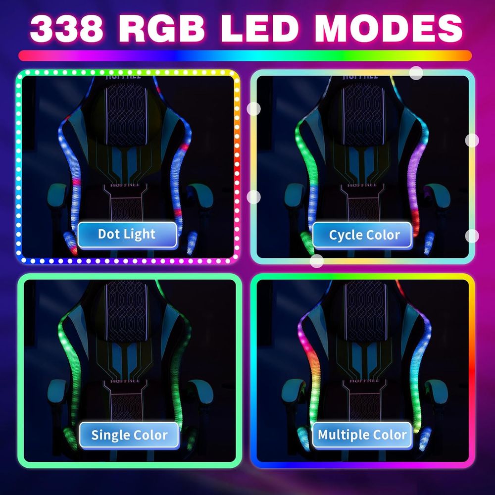 Cadeira Gamer com Luzes LED, A - Speakers avaliação e preço