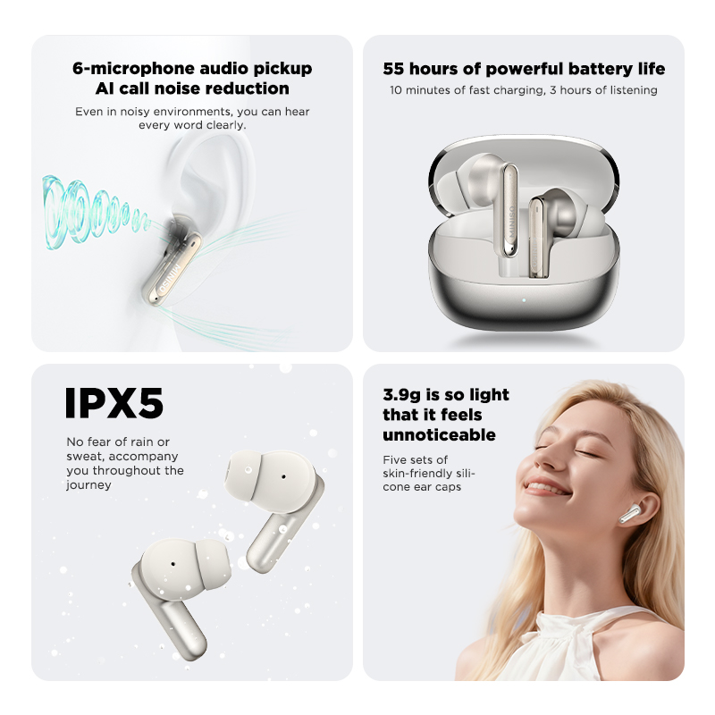 Fones de ouvido Bluetooth MINI - Headphones avaliação e preço