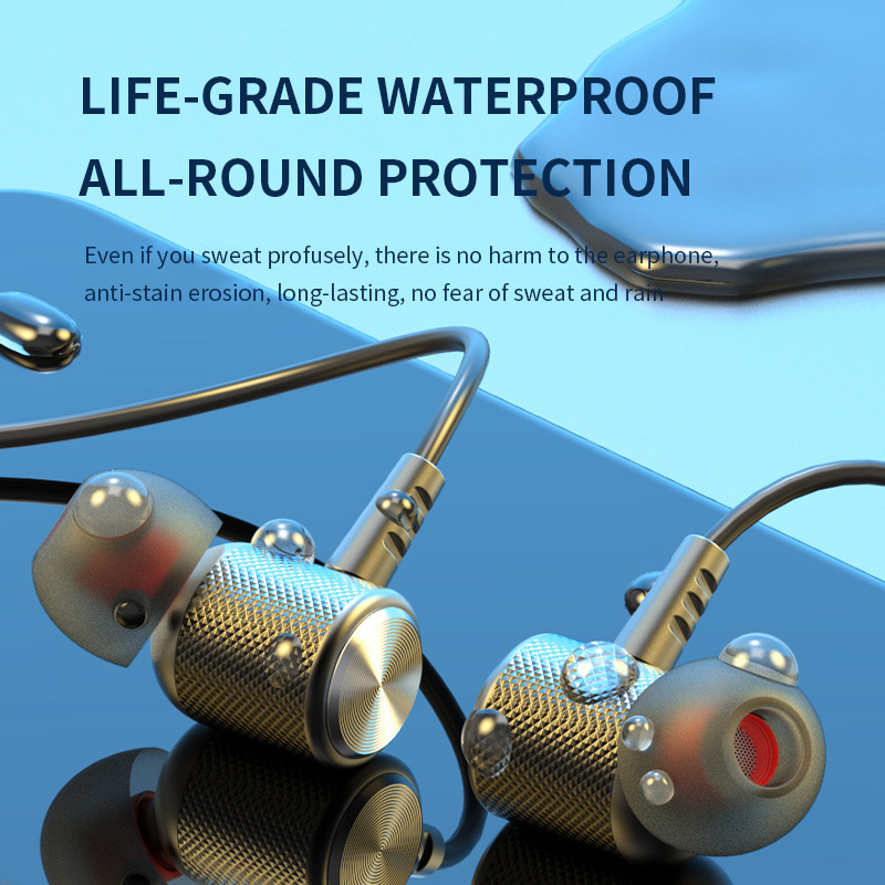 Fone bluetooth 5.0 neckband fo - Magnetic Neckband Sports Earphones avaliação e preço