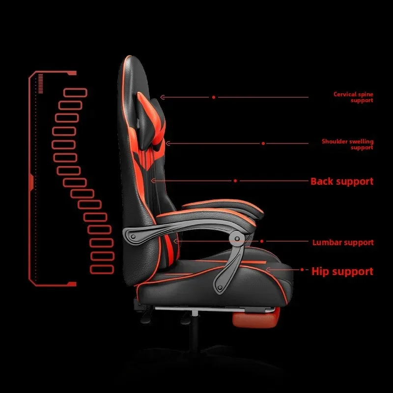 Cadeira de e-sports com luzes, - Speakers avaliação e preço